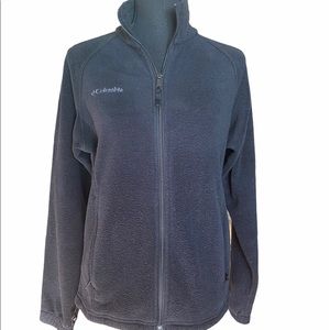 Columbia black Fleece jacket women’s size small